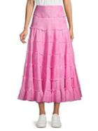 Free People Tiered A-line Skirt