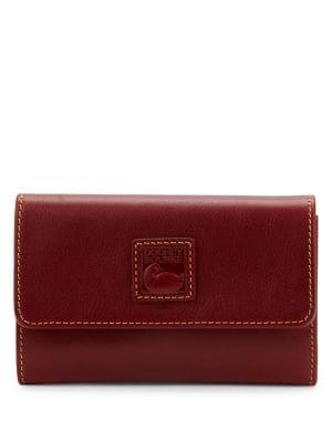 Dooney & Bourke Florentine Leather Flap Wallet