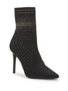 Jessica Simpson Lytona Embellished Fabric Booties