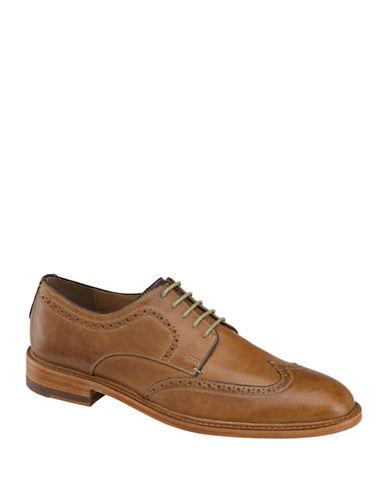 Johnston & Murphy Campbell Leather Wingtip Oxfords