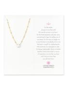 Dogeared Pearls Of 6mm Freshwater Pearl And 14k Goldplated Sterling Silver Necklace