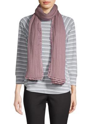 Vince Camuto Tassel-trimmed Scarf