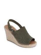 Toms Monica Suede Wedge Espadrilles