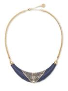 Vince Camuto Crystal And Hematite Collar Necklace