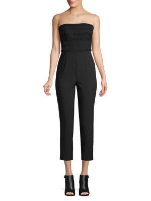 Finders Amour Sangria Strapless Jumpsuit