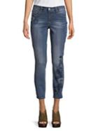 Miraclebody Embraided Skinny Jeans