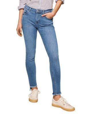 Mango Isa Skinny Cropped Jeans