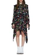 Walter Baker Andres Floral Midi Dress
