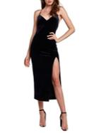 Bardot Raven Velvet Slip Dress