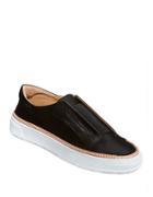 Delman Minx Leather Slip-on Sneakers
