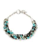 Robert Lee Morris Soho Beaded Bib Necklace