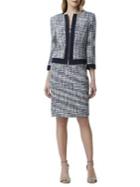 Tahari Arthur S. Levine Boucle 2-piece Skirt Suit
