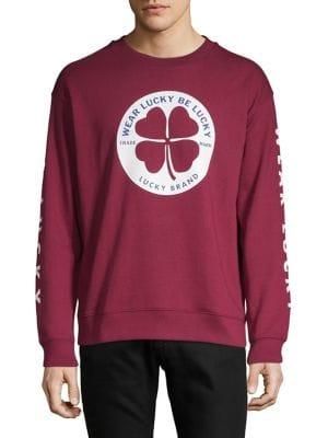 Lucky Brand Graphic Long-sleeve Sweatshirt