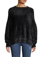 Lord & Taylor High-low Fuzzy Sweater