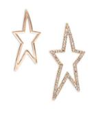Design Lab Lord & Taylor Star Rust Crystal Earrings