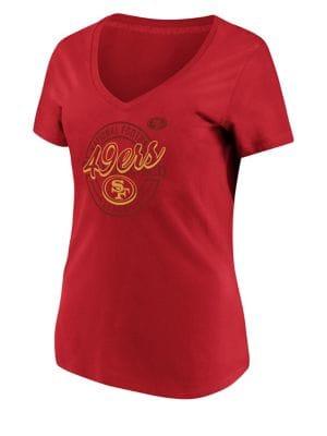 Majestic San Francisco 49ers Nfl Break Free Cotton Jersey Tee