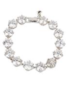 Betsey Johnson Foldover Tennis Bracelet