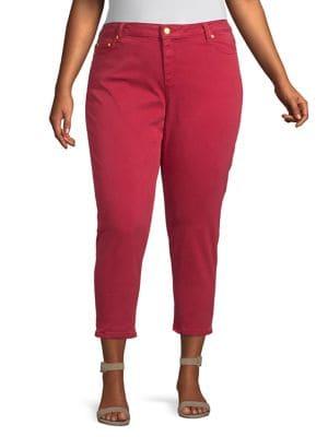 Michael Michael Kors Plus Cropped Skinny Jeans