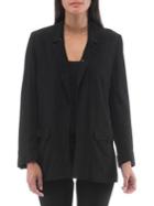 B Collection By Bobeau Teri Open-front Blazer