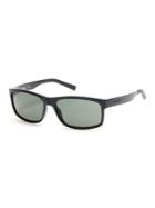 Timberland 60mm Polarized Soft Square Sunglasses