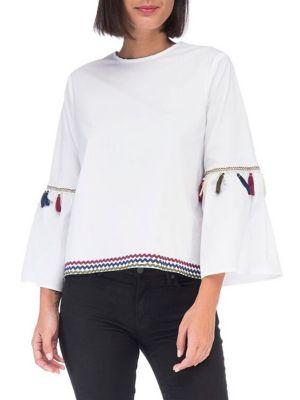 B Collection By Bobeau Olivia Poplin Blouse