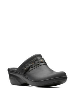 Clarks Marion Coreen Leather Mules