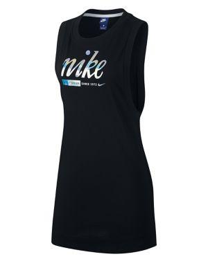 Nike Logo Graphic Cotton Dress