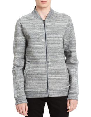 Calvin Klein Jeans Striped Bomber Jacket