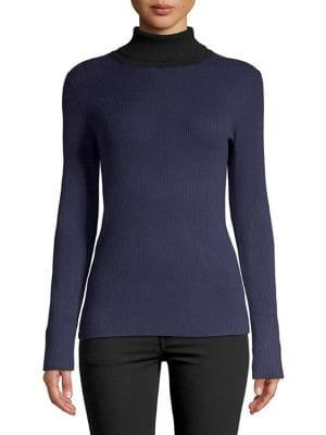 Calvin Klein Ribbed Turtleneck Pullover