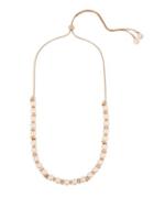 Kenneth Cole New York Knots And Pearls Faux Pearl And Crystal Frontal Necklace