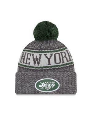 New Era Nfl Sideline New York Jets Cold Weather Sports Knit Hat