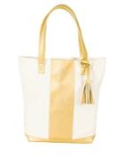 Cathy's Concepts Personalized Canvas And Faux Leather Weekender Tote