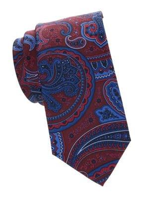 Tommy Hilfiger Paisley Silk Tie