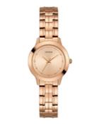 Guess Rose Goldtone Stainless Steel Bracelet Watch