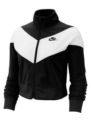 Nike Colorblock Cropped Track Jacket