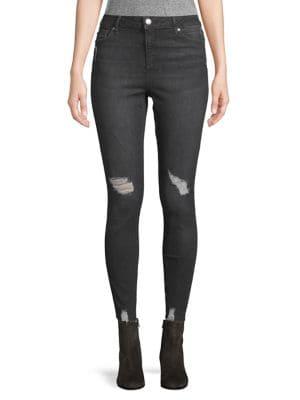 Miss Selfridge Lizzi Ripped Skinny Jeans