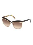 Emilio Pucci 61mm Soft-squared Sunglasses