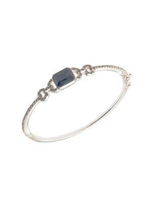 Ralph Lauren Silvertone Pave Bracelet