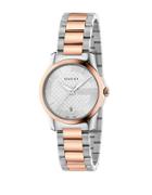 Gucci Two-tone Stainless Steel Bracelet Watch