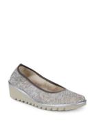 The Flexx Mel A Drama Snake Print Wedge Shoes