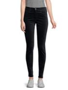 Ag Jeans Farrah High-rise Velvet Skinny Pants