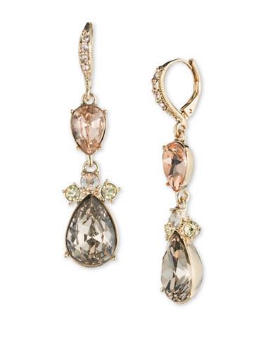 Givenchy Teardrop Pave Drop Earrings