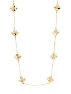 Kate Spade New York Goldtone And Cubic Zirconia Flower Spade Necklace