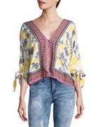 Free People Fresh Squeezed Button-front Blouse