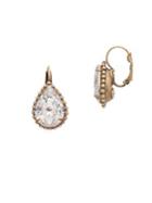 Sorrelli Core Pear-cut Crystal Drop Earrings