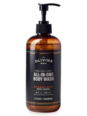 Olivina Bourbon Cedar Paraben-free All-in-one Body Wash