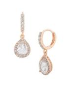 Lord & Taylor Crystal Teardrop Bridal Earrings