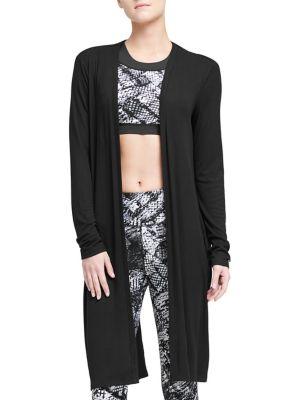 Dk Active Classic Long Open Cardigan