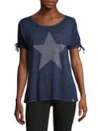 Marc New York Performance Embellished Star Top