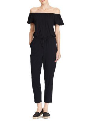 Lauren Ralph Lauren Off-the-shoulder Jumpsuit
